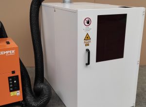 Sonderkabine Mobil Mobile Laserschutzkabine zum Beispiel auf Baustellen für Laserbearbeitung